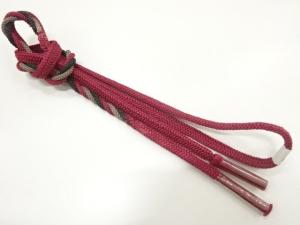 未使用品　正絹　手組帯締め